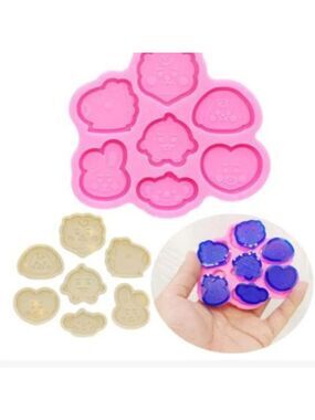 Brand New BT21 line friends mold, food-grade silicone mold for resin‎ polymer
